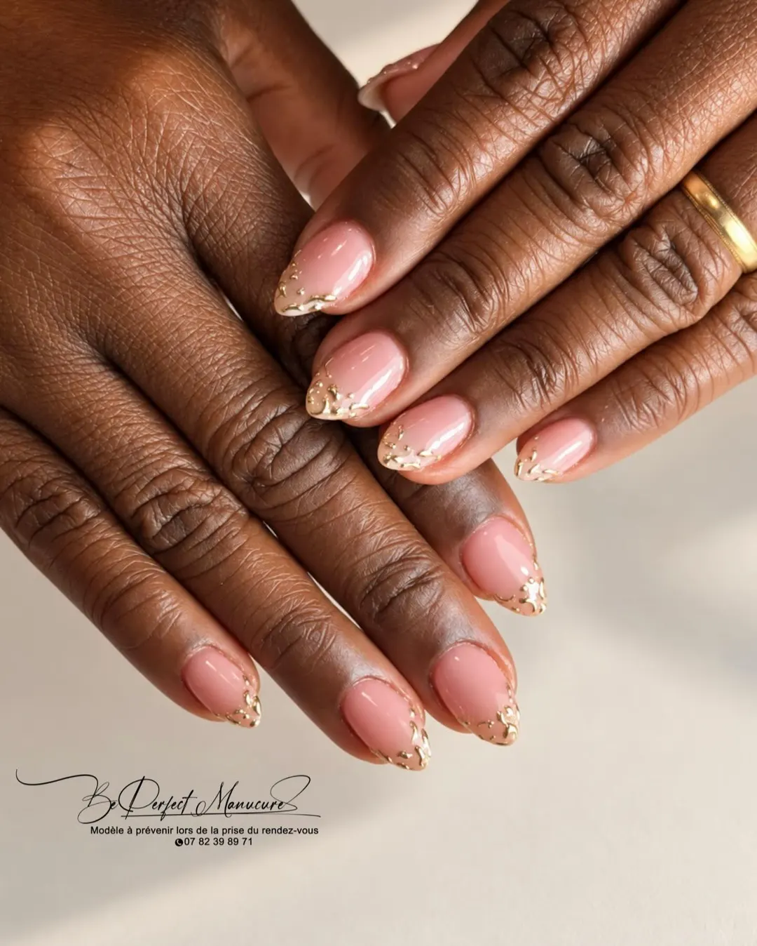 French dorée sur base nude